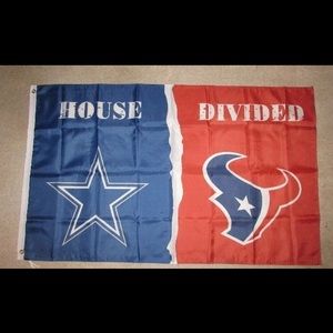 Dallas Cowboys & Houston Texans Banner